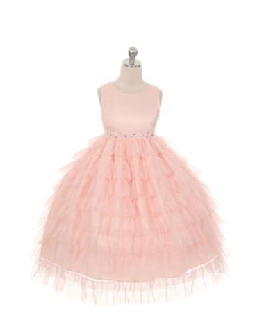 Mesh Layered Princess Dress