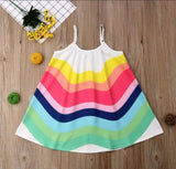 Rainbow summer dress